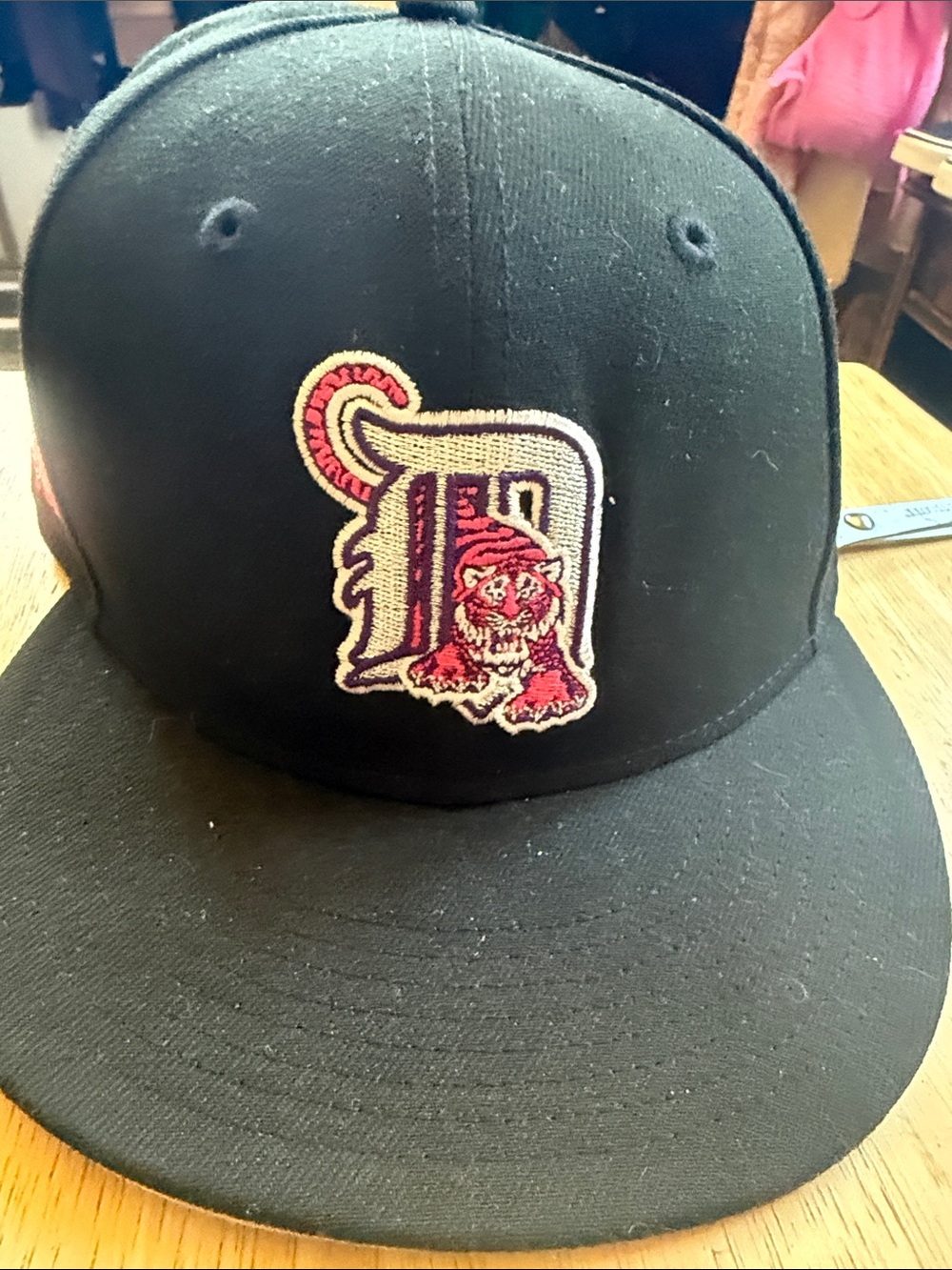New Era 59FIFTY Detroit Tigers 1984 World Series Fitted Cap Size 7 Black/Gray